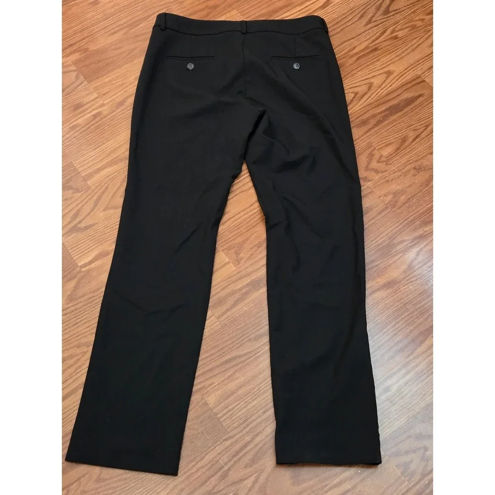 Weekend Max Mara Black Cigarette FITW13 Stretch Trousers Pants Womens Size 10 42